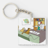 Cat Talk Sleutelhanger (Voorkant)