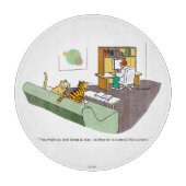 Cat Talk Snijplank (Voorkant)