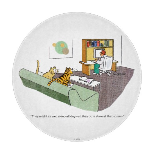 Cat Talk Snijplank (Voorkant)