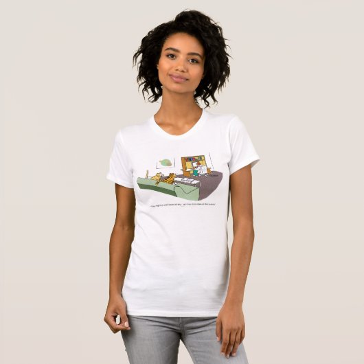 Cat Talk T-shirt (Voorkant volledig)