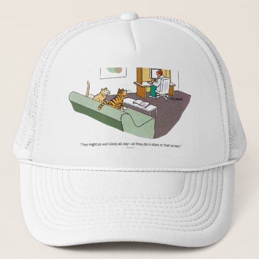 Cat Talk Trucker Pet (Voorkant)