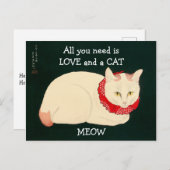 Cat Tama Briefkaart (Voorkant / Achterkant)