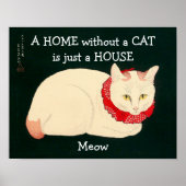 Cat Tama Poster (Voorkant)