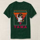 CAT TAMA STATION MASTER T-SHIRT (Design voorkant)