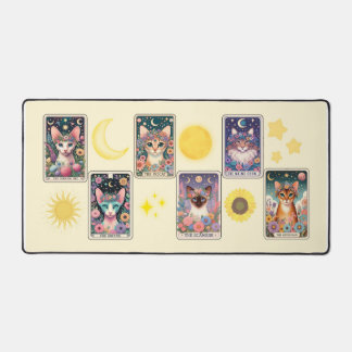 Cat Tarot Card Desk Mat