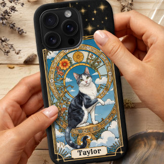 Cat Tarot Kaart iPhone 16 Pro Hoesje