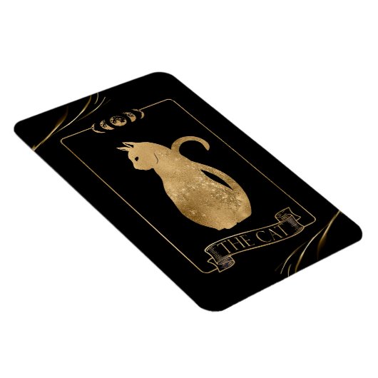 Cat Tarot Kaart Magneet (Rechterzijde)