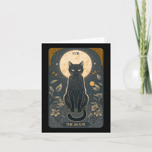 Cat Tarot Kaart, Moon Tarot Kaart Cat Mom of Cats,