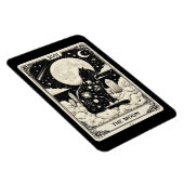 Cat Tarot Kaart The Moon Graphic Magneet (Rechterzijde)