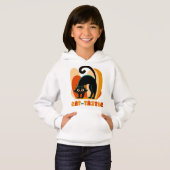 Cat-tastic Retro Black Cat Art (Voorkant volledig)