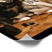 Cat Tattoo Artist 67 Six Seven Seis Siete Brain Ro Poster (Hoek)