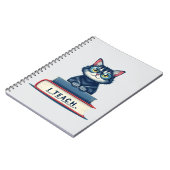 Cat Teacher | I Teach What's Your Superpower Notitieboek (Linkerzijde)