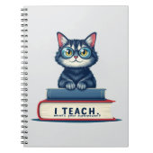 Cat Teacher | I Teach What's Your Superpower Notitieboek (Voorkant)