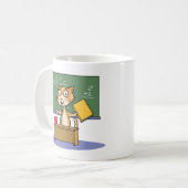 Cat Teacher Koffiemok (Voorkant links)