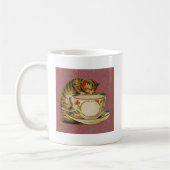 Cat Teacup Schattige  Victoriaans Koffiemok (Links)