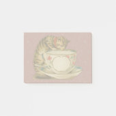 Cat Teacup Schattige  Victoriaans Post-it® Notes (Voorkant)
