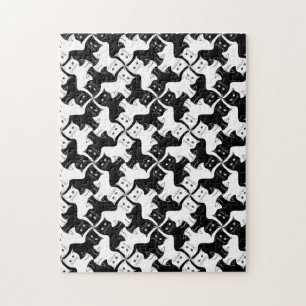 Cat Tessellation Puzzel Legpuzzel