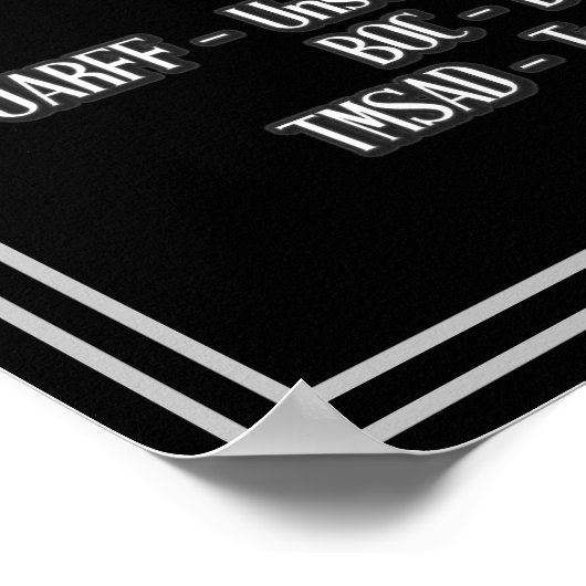 Cat Texting Codes Humor Poster (Hoek)