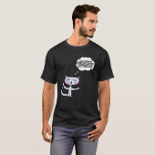 Cat That Moment When The Alarm Goes Off Work T-shirt (Voorkant volledig)