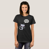 Cat That Moment When The Alarm Goes Off Work T-shirt (Voorkant volledig)
