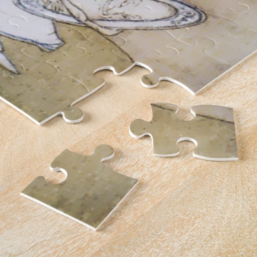  Cat & The Fiddle door Arthur Rackham Legpuzzel (Zijkant)