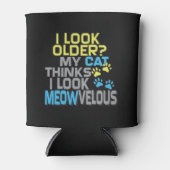 Cat thema Funny Birthday Gag Gift Koelbox Blikjeskoeler (Voorkant)