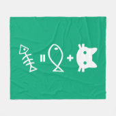 Cat-thematics Fleece Deken (Voorkant (Horizontaal))