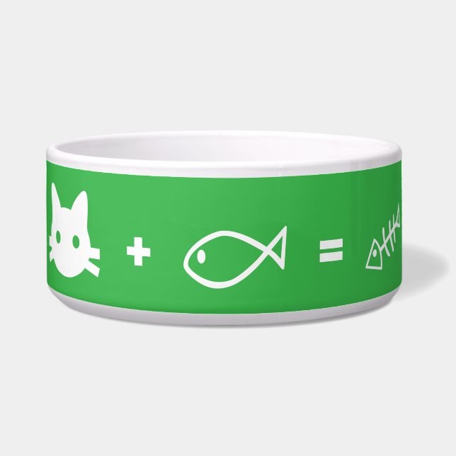 Cat-thematics Voerbakje (Voorkant)