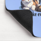 Cat Theme Mousepad met Schattige kleur Muismat (Hoek)