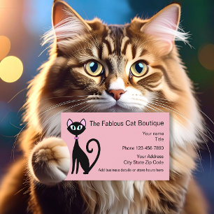 Cat Theme Visitekaartjes