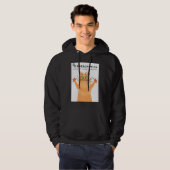Cat Therapy Hoodie (Voorkant volledig)