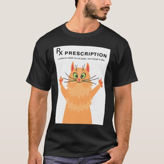 Cat Therapy T-shirt (Voorkant)