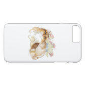 Cat Thoughts op een iPhone Case (Achterkant (Horizontaal))