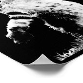 Cat Throwing Grenade Funny Kitty Cat Grenade Scene Poster (Hoek)