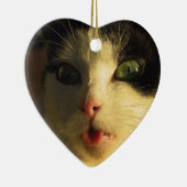 Cat Tongue Keramisch Ornament (Rechts)