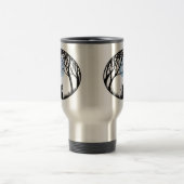 Cat Travel Mug Fat Cat Cups Mok Cat Lover Giften (Center)