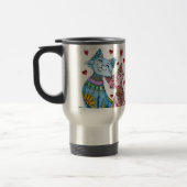 Cat Travel Mug Reisbeker (Links)