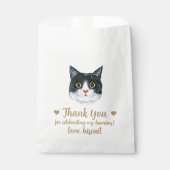 Cat Treat Wedding Favoriet Bag Bedankzakje (Voorkant)
