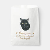 Cat Treat Wedding Favoriet Bag Bedankzakje (Voorkant)
