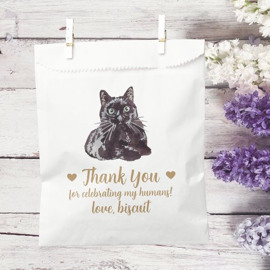 Cat Treat Wedding Favoriet Bag Bedankzakje