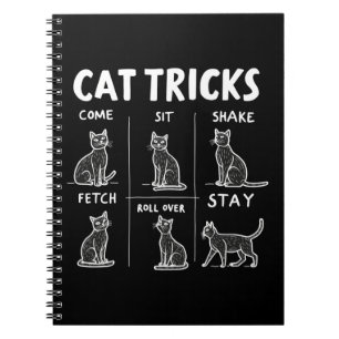 Cat Tricks Spint feilloos hilarisch katachtige ple Notitieboek