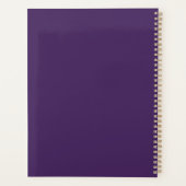 Cat Trippy Psychedelic Pop Art Planner (Achterkant)