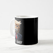 Cat Trump 9 leeft Baby _2 Koffiemok (Voorkant links)