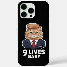 Cat Trump 9 woont in Baby iPhone 16 Pro Max Hoesje
