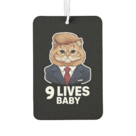 Cat Trump 9 woont in Baby Luchtverfrisser