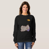 Cat turkey Dreaming Slaap Trui (Voorkant volledig)