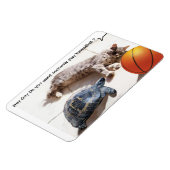 CAT, TURTLE EN BASKETBALL MAGNEET (Linkerzijde)