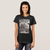 Cat UFO Meme - Grappige kat Selfie met UFO's T-shirt (Voorkant volledig)