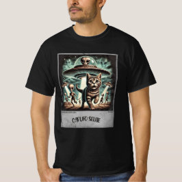 Cat UFO Selfie: Bang Kat (Man t-shirt) #11 T-shirt