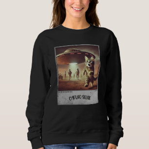 Cat UFO Selfie: Bang Kat (Vrouw hoodie) #02 Trui